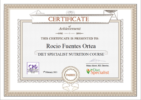 Diet Specialist Nutrition Course